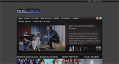 Desktop Screenshot of moviemusereviews.com